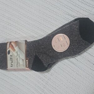 Trulfit Dark Gray Chenille Crew Socks 💜